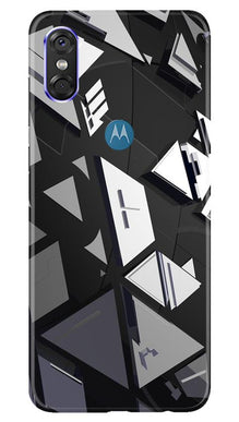 Modern Art Mobile Back Case for Moto P30 Play (Design - 230)
