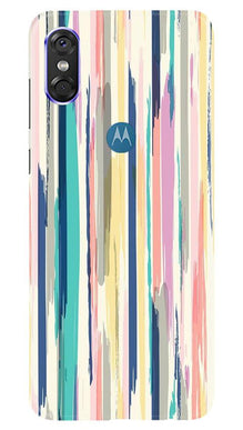 Modern Art Mobile Back Case for Moto P30 Play (Design - 241)