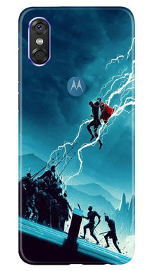 Thor Avengers Mobile Back Case for Moto P30 Play (Design - 243)