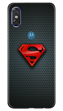 Superman Mobile Back Case for Moto One (Design - 247)