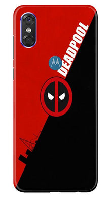 Deadpool Mobile Back Case for Moto P30 Play (Design - 248)