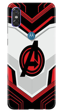 Avengers2 Mobile Back Case for Moto P30 Play (Design - 255)