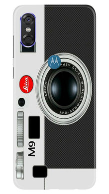 Camera Mobile Back Case for Moto One (Design - 257)