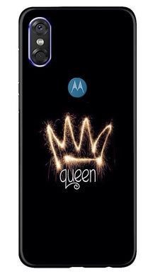 Queen Mobile Back Case for Moto One (Design - 270)