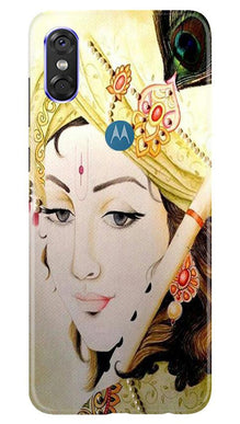 Krishna Mobile Back Case for Moto One (Design - 291)