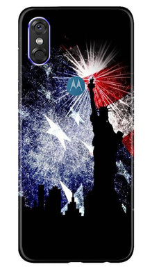Statue of Unity Mobile Back Case for Moto P30 Play (Design - 294)