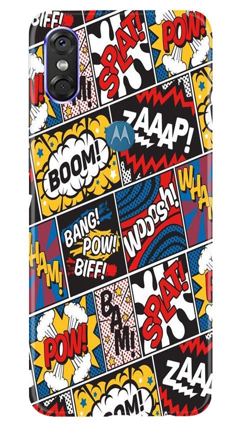 Boom Mobile Back Case for Moto P30 Play (Design - 302)