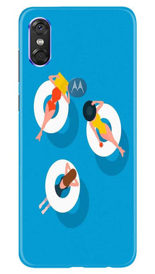 Girlish Mobile Back Case for Moto P30 Play (Design - 306)
