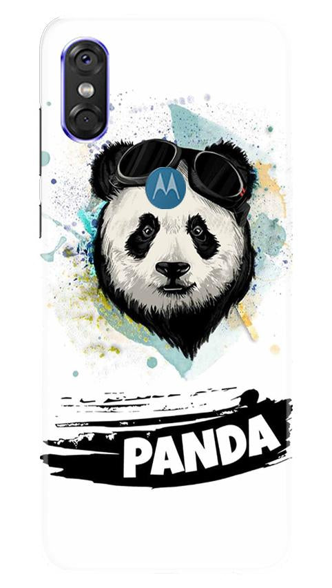 Panda Mobile Back Case for Moto One (Design - 319)