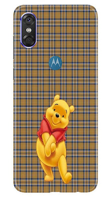 Pooh Mobile Back Case for Moto One (Design - 321)