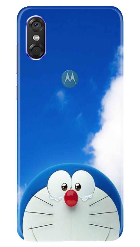 Doremon Mobile Back Case for Moto One (Design - 326)