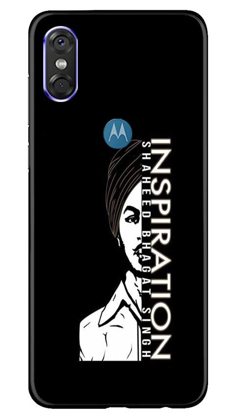Bhagat Singh Mobile Back Case for Moto One (Design - 329)