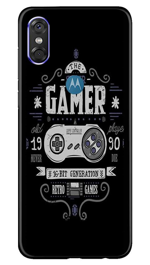 Gamer Mobile Back Case for Moto One (Design - 330)