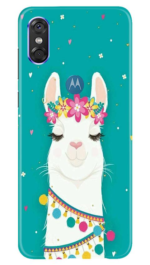 Camel Mobile Back Case for Moto P30 Play (Design - 331)