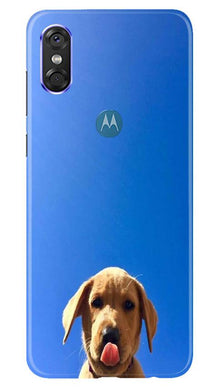 Dog Mobile Back Case for Moto One (Design - 332)