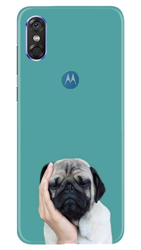 Puppy Mobile Back Case for Moto One (Design - 333)