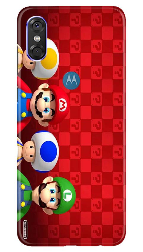 Mario Mobile Back Case for Moto One (Design - 337)