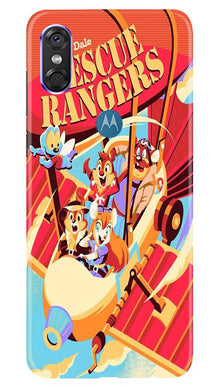 Rescue Rangers Mobile Back Case for Moto P30 Play (Design - 341)