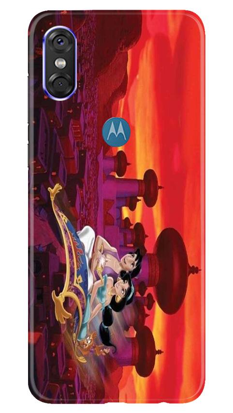 Aladdin Mobile Back Case for Moto P30 Play (Design - 345)