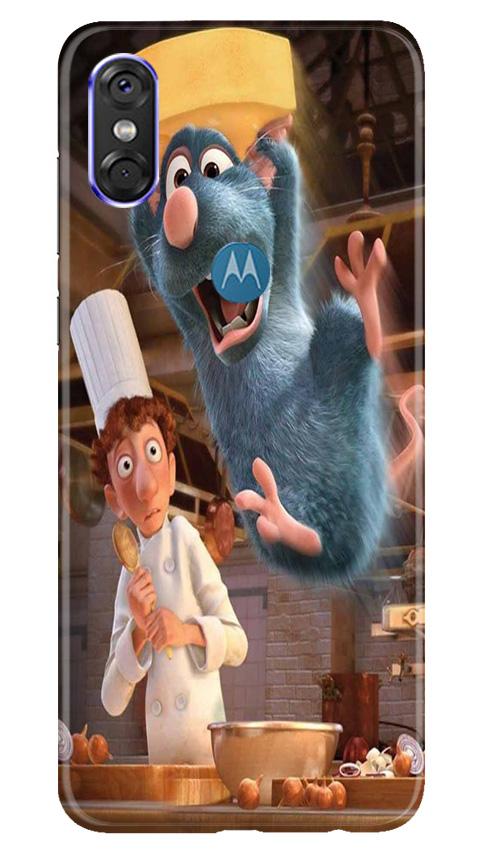 Ratatouille Mobile Back Case for Moto P30 Play (Design - 347)