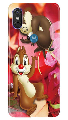 Chip n Dale Mobile Back Case for Moto One (Design - 349)