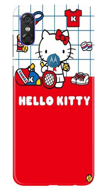 Hello Kitty Mobile Back Case for Moto P30 Play (Design - 363)