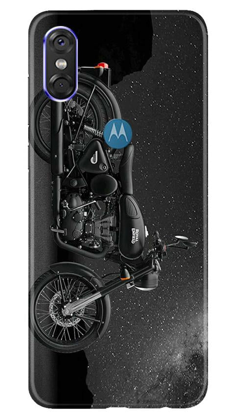 Royal Enfield Mobile Back Case for Moto One (Design - 381)