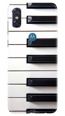 Piano Mobile Back Case for Moto P30 Play (Design - 387)