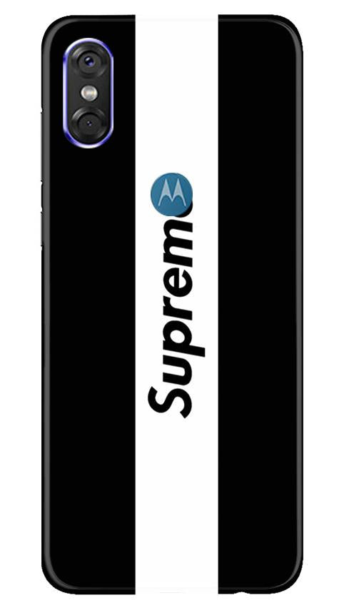 Supreme Mobile Back Case for Moto P30 Play (Design - 388)