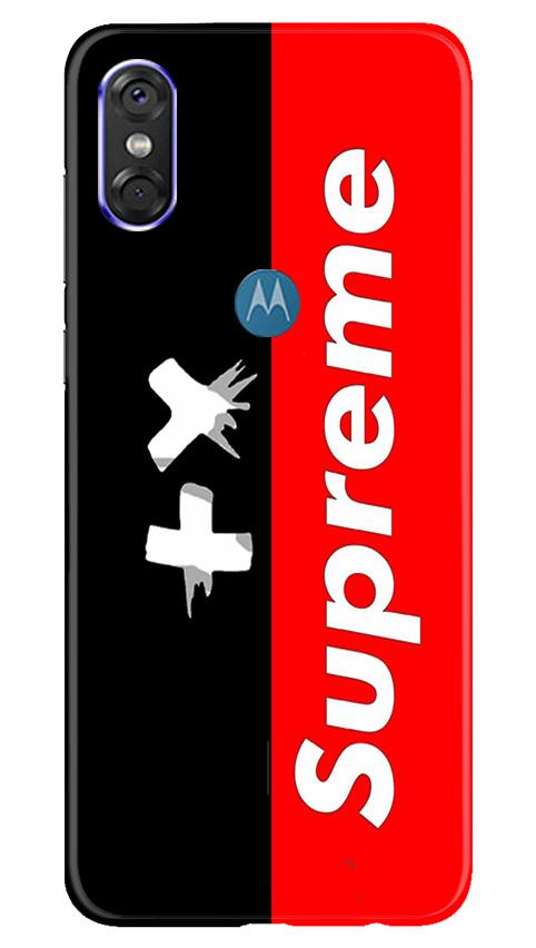 Supreme Mobile Back Case for Moto One (Design - 389)
