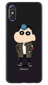 Shin Chan Mobile Back Case for Moto P30 Play (Design - 391)