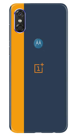 Oneplus Logo Mobile Back Case for Moto One (Design - 395)