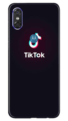 Tiktok Mobile Back Case for Moto One (Design - 396)