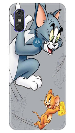 Tom n Jerry Mobile Back Case for Moto One (Design - 399)