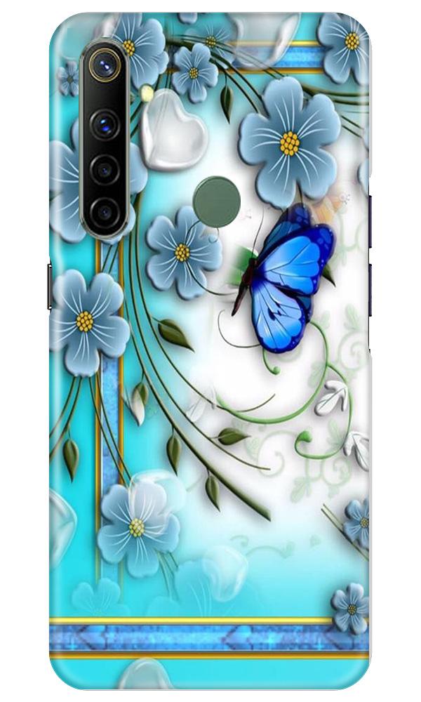 Blue Butterfly Case for Realme Narzo 10