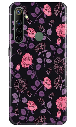 Rose Black Background Case for Realme Narzo 10
