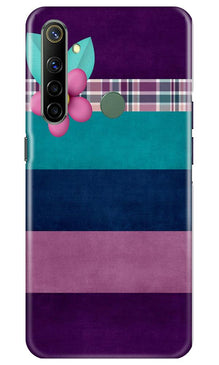Purple Blue Mobile Back Case for Realme Narzo 10 (Design - 37)