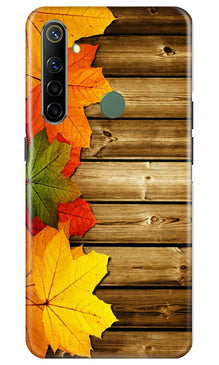 Wooden look3 Mobile Back Case for Realme Narzo 10 (Design - 61)