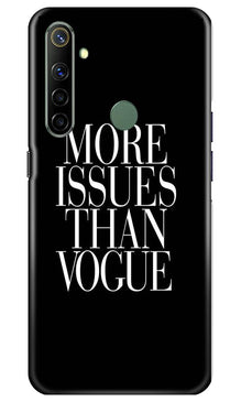 More Issues than Vague Mobile Back Case for Realme Narzo 10 (Design - 74)