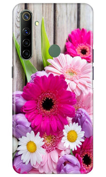 Coloful Daisy2 Mobile Back Case for Realme Narzo 10 (Design - 76)