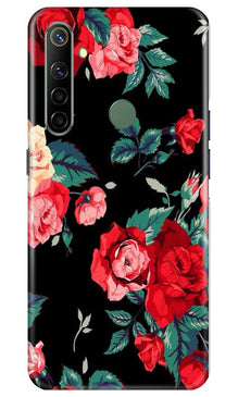 Red Rose2 Mobile Back Case for Realme Narzo 10 (Design - 81)