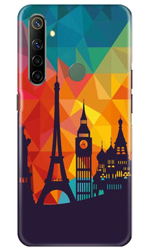 Eiffel Tower2 Mobile Back Case for Realme Narzo 10 (Design - 91)