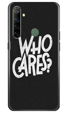 Who Cares Mobile Back Case for Realme Narzo 10 (Design - 94)