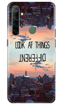 Look at things different Mobile Back Case for Realme Narzo 10 (Design - 99)