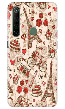Love Paris Mobile Back Case for Realme Narzo 10  (Design - 103)