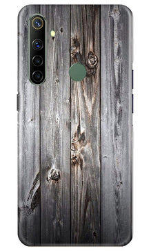 Wooden Look Mobile Back Case for Realme Narzo 10  (Design - 114)