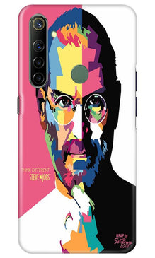 Steve Jobs Mobile Back Case for Realme Narzo 10  (Design - 132)