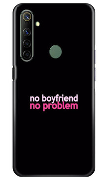 No Boyfriend No problem Mobile Back Case for Realme Narzo 10  (Design - 138)