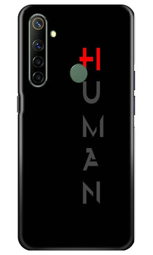 Human Mobile Back Case for Realme Narzo 10  (Design - 141)