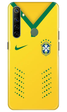 Brazil Mobile Back Case for Realme Narzo 10  (Design - 176)